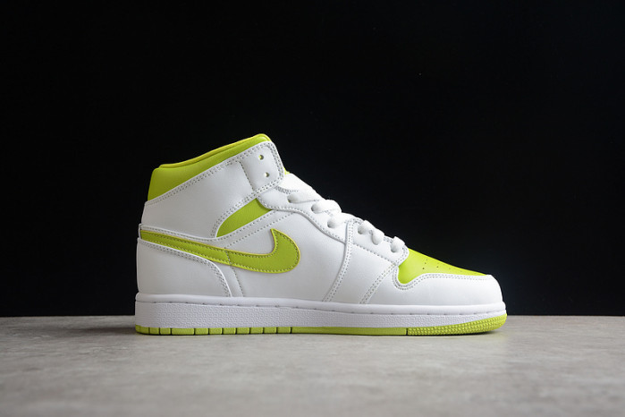 Air Jordan 1 mid white lime (w) - bq6472-131 - Image 4