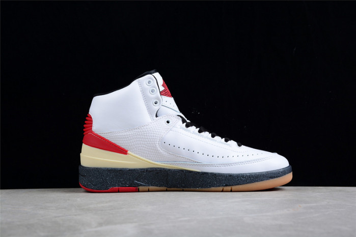 Off-White x Air Jordan 2 High SP White Red DJ4375-101 - Image 8