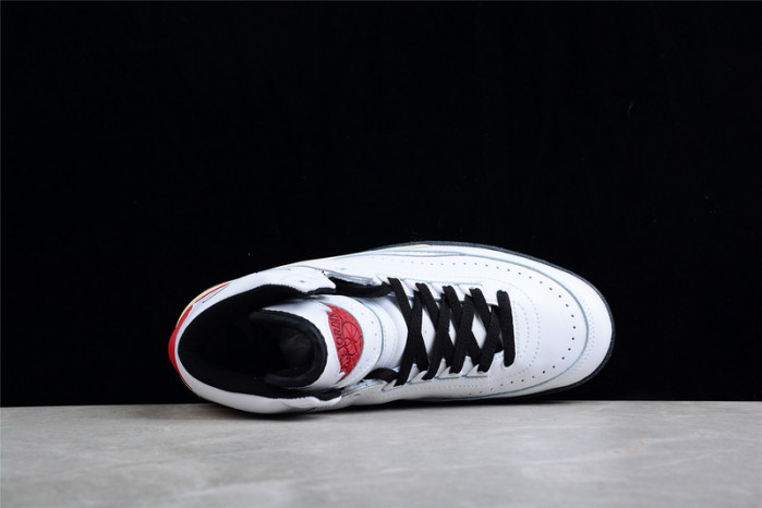 Off-White x Air Jordan 2 High SP White Red DJ4375-101 - Image 3