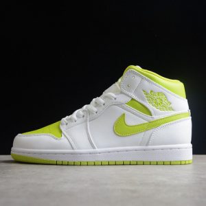 Air Jordan 1 mid white lime (w) - bq6472-131