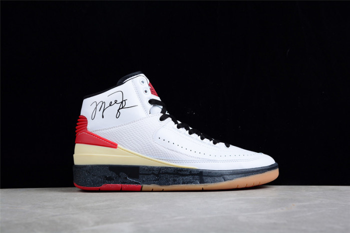 Off-White x Air Jordan 2 High SP White Red DJ4375-101 - Image 5