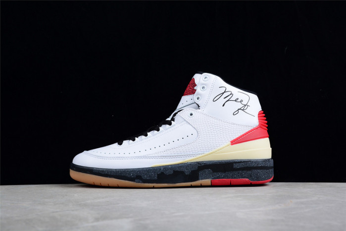 Off-White x Air Jordan 2 High SP White Red DJ4375-101