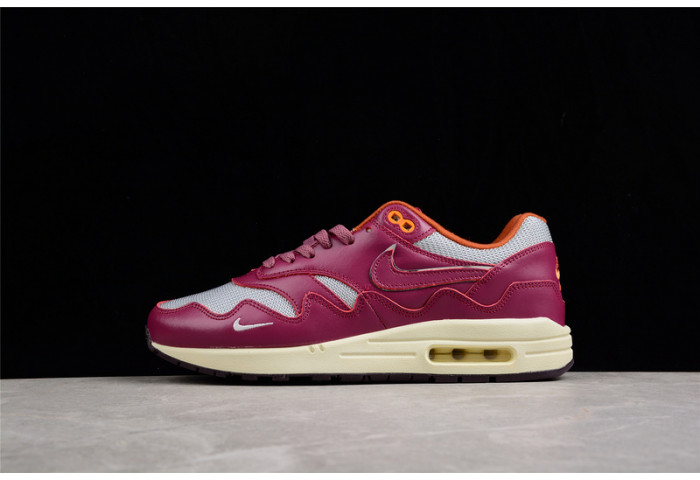 patta x Nike air max 1 night maroon do9549-001 - Image 2