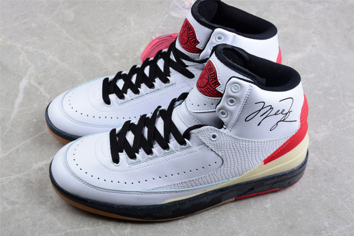 Off-White x Air Jordan 2 High SP White Red DJ4375-101 - Image 7