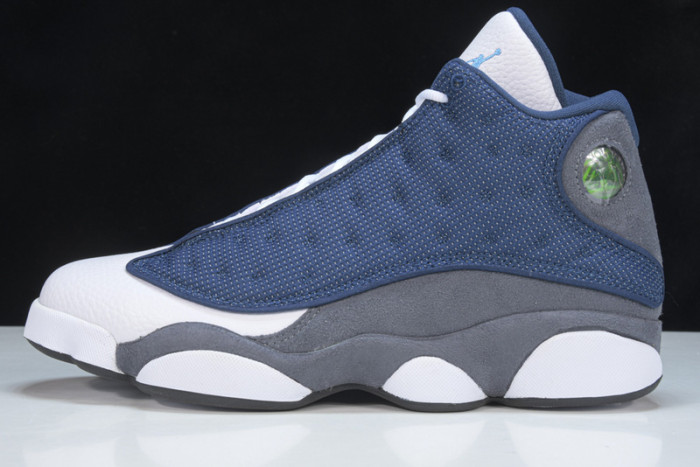 Air Jordan 13 Retro White Hyper Royal Black - 414571-117