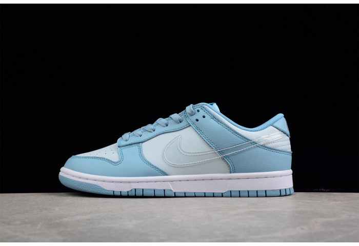 Nike dunk low gs grey blue dh9765-401 - Image 2