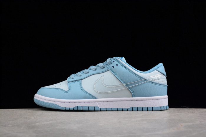 Nike dunk low gs grey blue dh9765-401