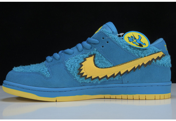 grateful dead x Nike sb dunk low “blue bear” cj5378-400 - Image 2