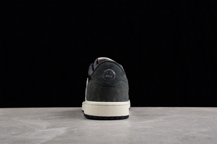 travis scott x air jordan 1 low "black phantom" dm7866-001 - Image 3