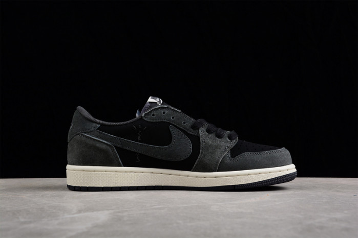 travis scott x air jordan 1 low "black phantom" dm7866-001 - Image 4