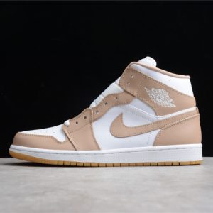Air Jordan 1 mid tan gum 554724-271