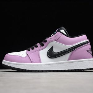 Air Jordan 1 low SE violet shock white black ck3022-503