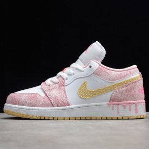 Air Jordan 1 low paint drip (gs) cw7104-601