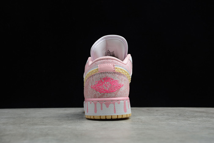 Air Jordan 1 low paint drip (gs) cw7104-601 - Image 3