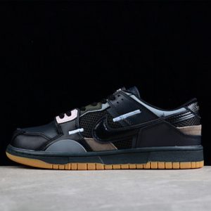 Nike dunk low scrap black gum db0500-001