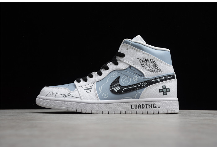 Air Jordan 1 mid 554724-130 - Image 2