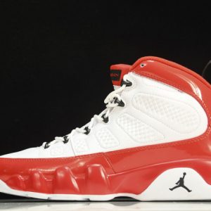 Air Jordan 9 retro white gym red - 302370-160