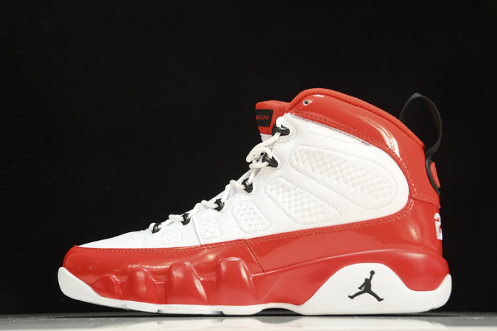 Air Jordan 9 retro white gym red - 302370-160