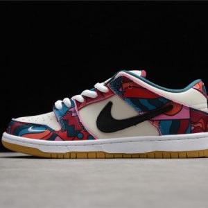 Nike sb dunk low pro parra abstract art dh7695-600