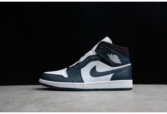 Air Jordan 1 mid armory navy 554724-411 - Image 2