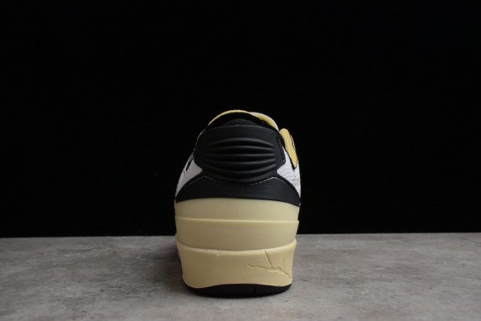Off-White x Air Jordan 2 Low SP White Black Grey DJ4375-101 - Image 4