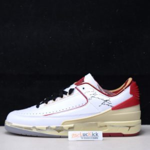 Air Jordan 2 Retro Low SP Ow White Red DJ4375-106