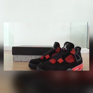Air Jordan 4 Red Thunder First Look & On Feet