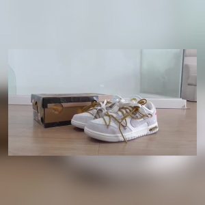 Off-White x Nike Dunk Low Lot 37 of 50 Unboxing Review & On Feet