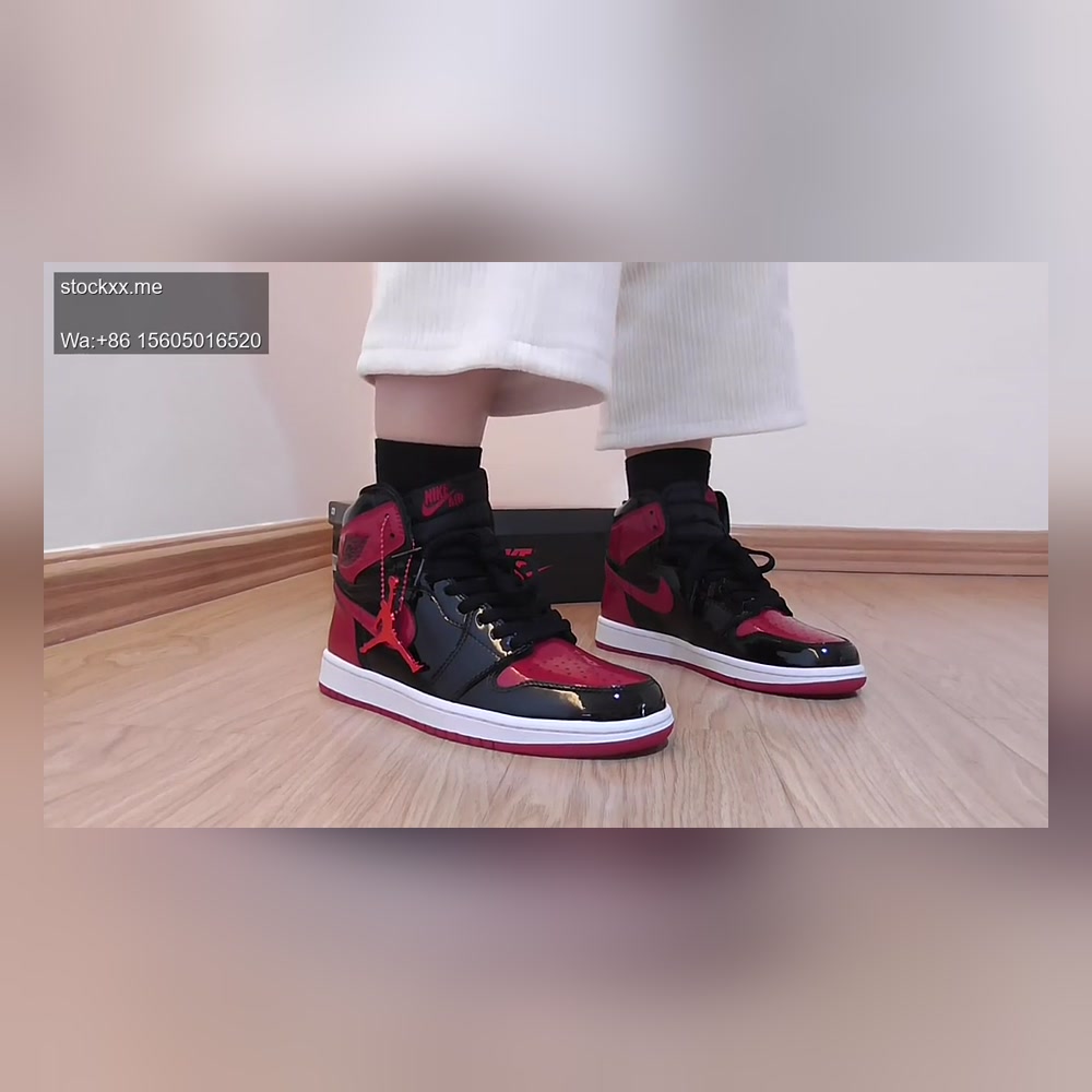 Air Jordan 1 Patent Bred On Foot Review