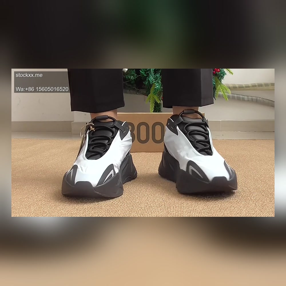 PK GOD Yeezy Boost 700 MNVN Blue Tint On Foot Review