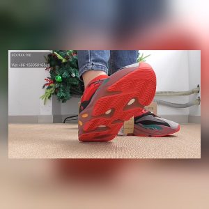 Yeezy 700 Hi-Res Red On Foot Review