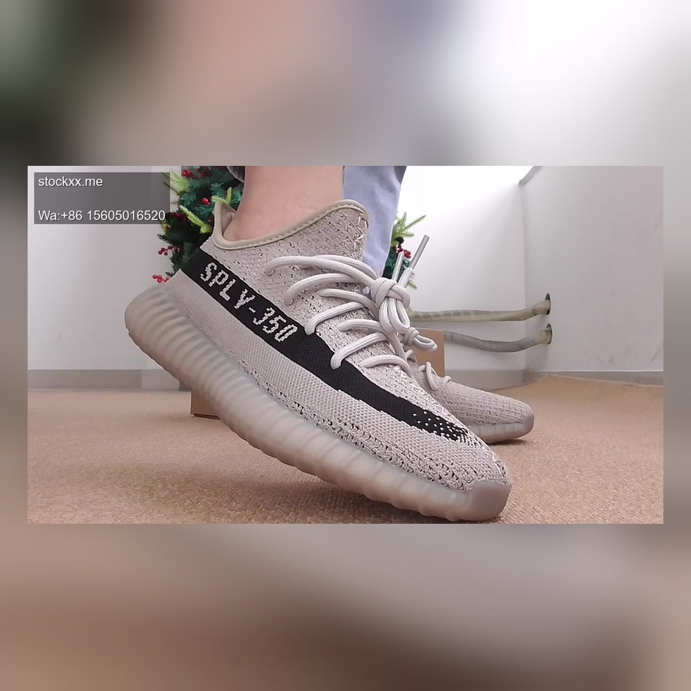 Yeezy 350 V2 Beige Black On Foot Review