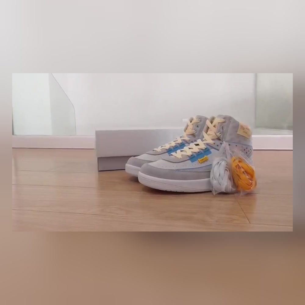 Union x Air Jordan 2 Grey Fog First Look & On Feet