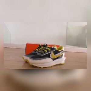 UNDERCOVER x sacai x Nike LDWaffle "Bright Citron" First Look & On Feet