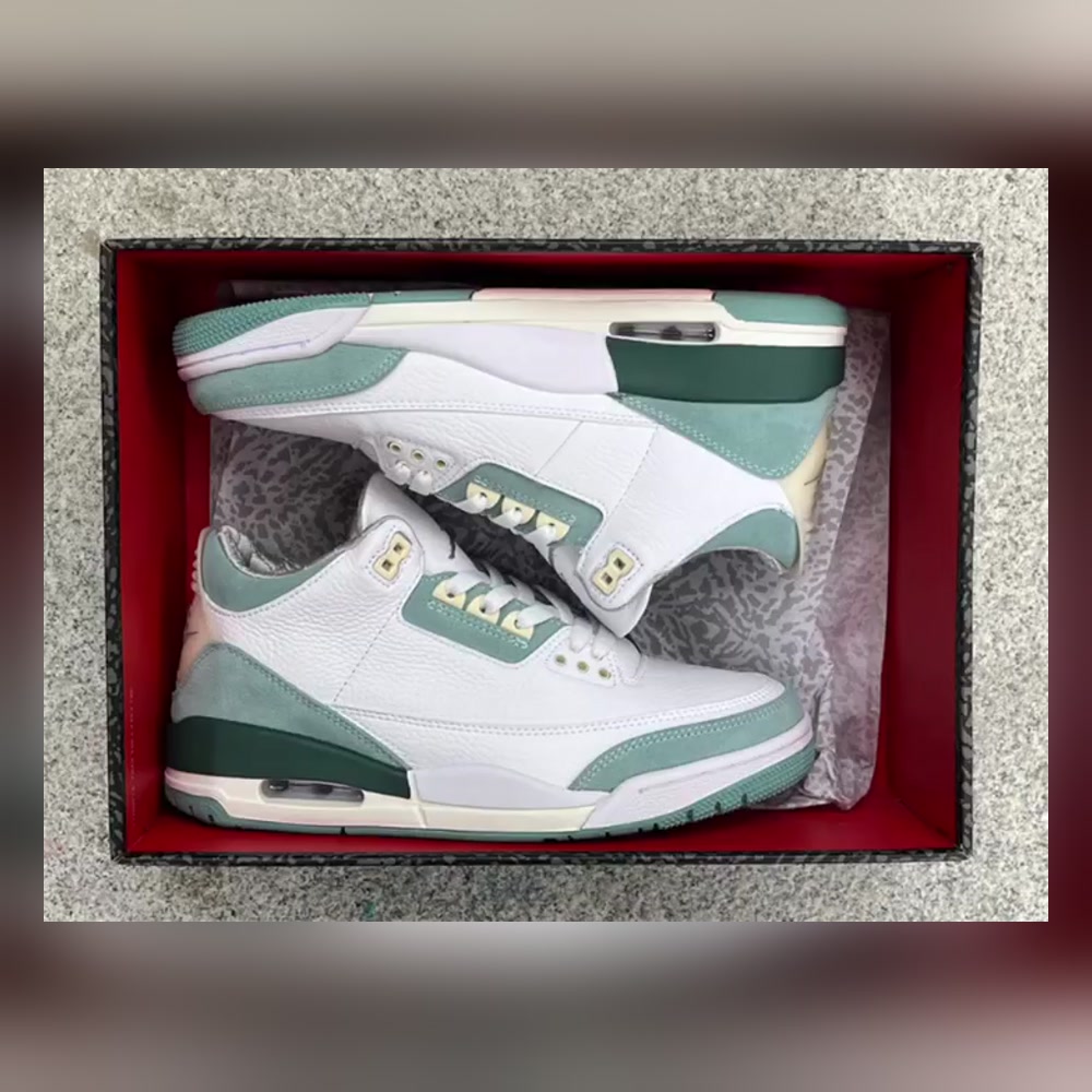Air Jordan 3 Grayish Green size 7-13
