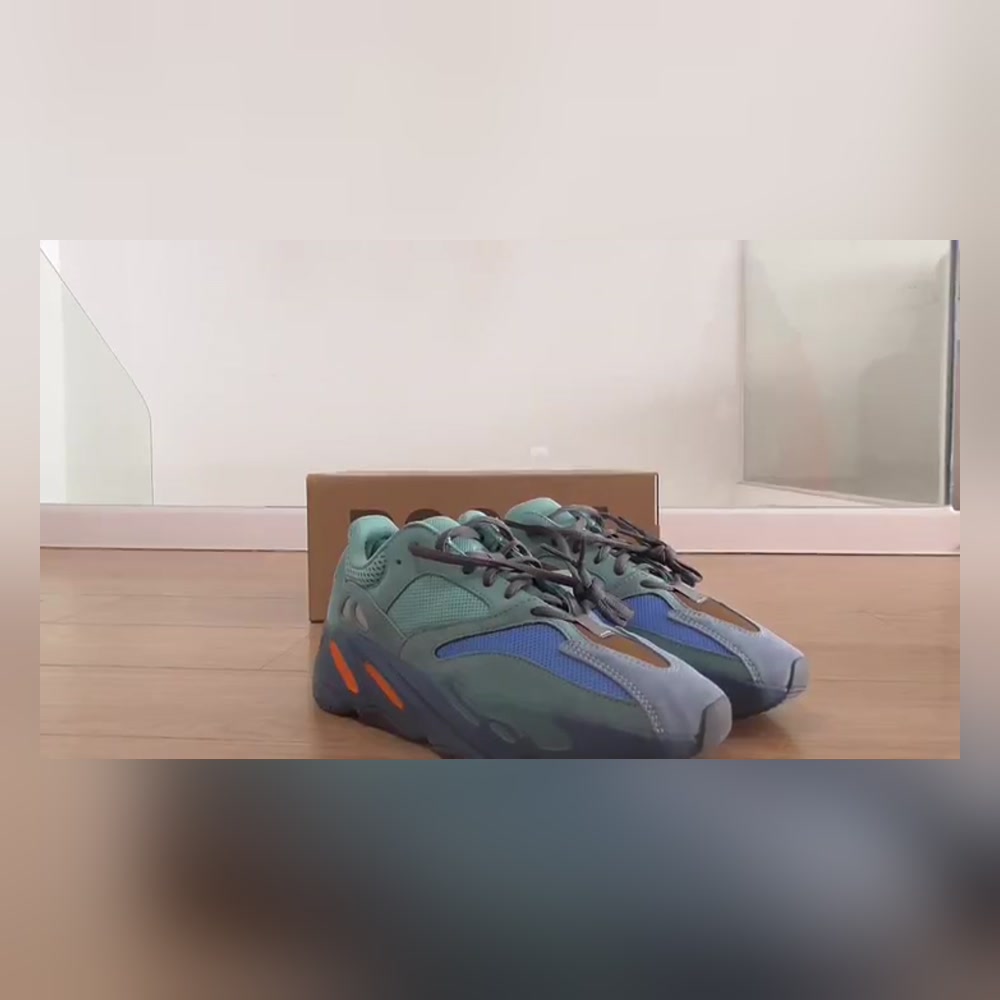 Yeezy Boost 700 Faded Azure First Look & On Feet