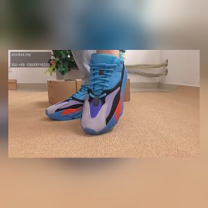 PK GOD Yeezy Boost 700 “Hi Res Blue” On Foot Review