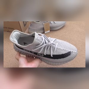 Yeezy 350 V2 Beige Black Detailed Look