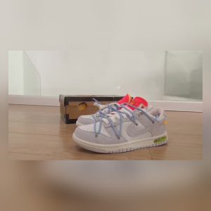 Off-White x Nike Dunk Low Lot 38 of 50 Unboxing Review & On Feet