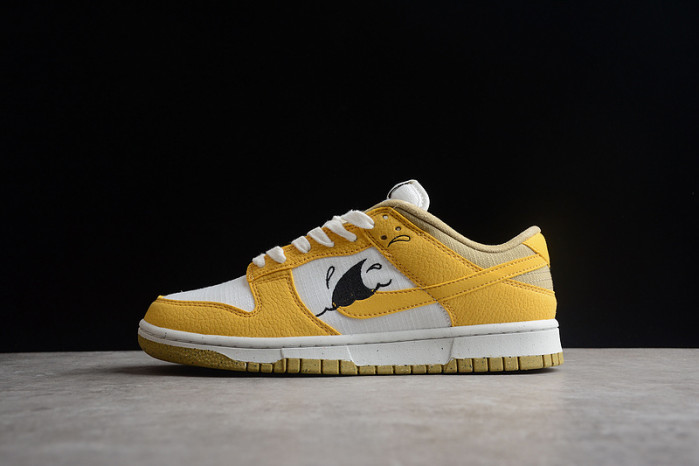 Nike dunk low sun club white yellow dv1681-100