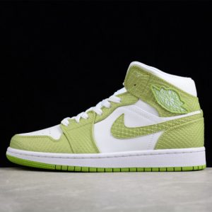 Air Jordan 1 mid green python (w) - dv2959-113