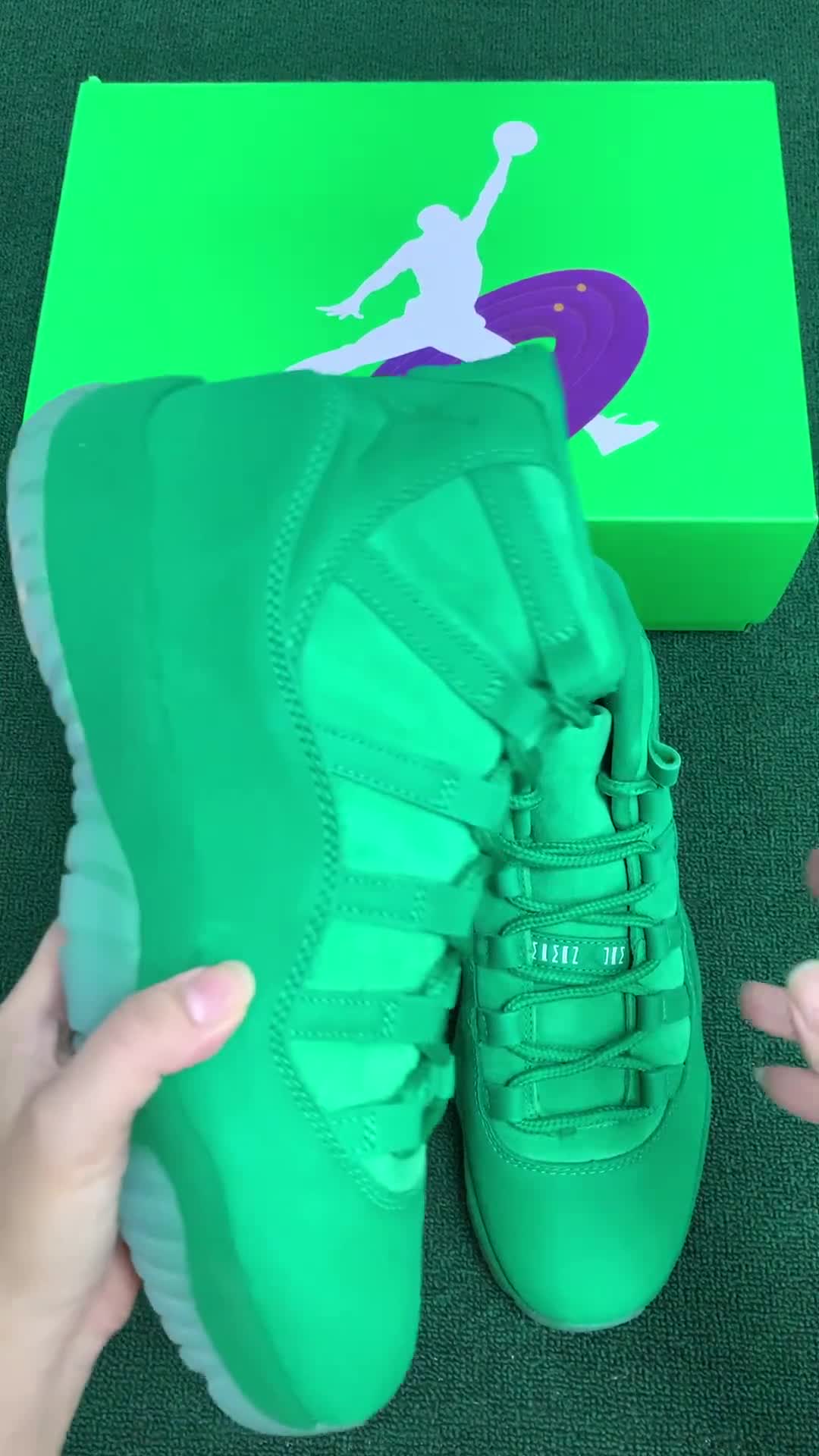 Air Jordan 11 Monstars Green